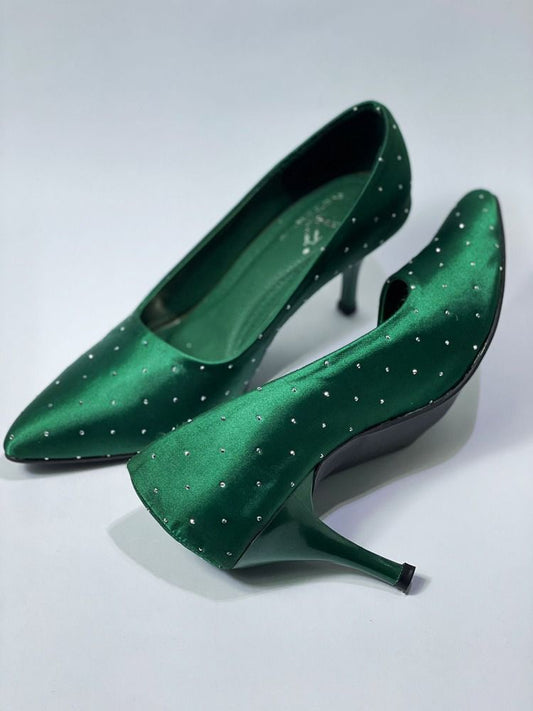 Elden Green women Court shoes