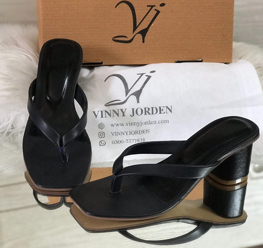 Veloura Block Heel