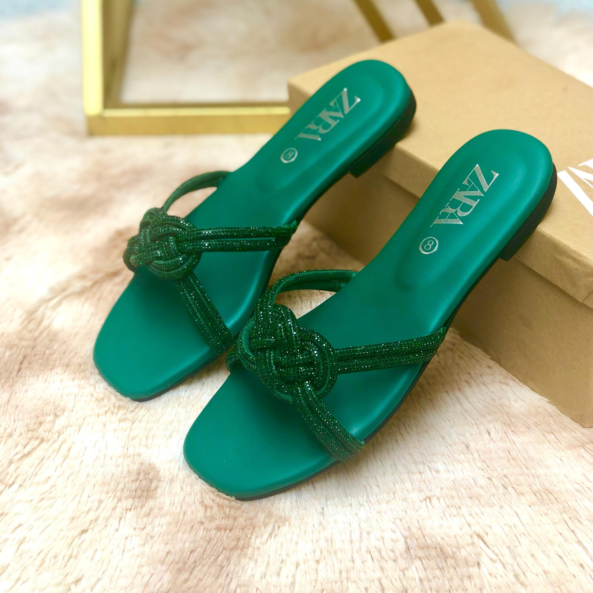 Mash Slippers Green