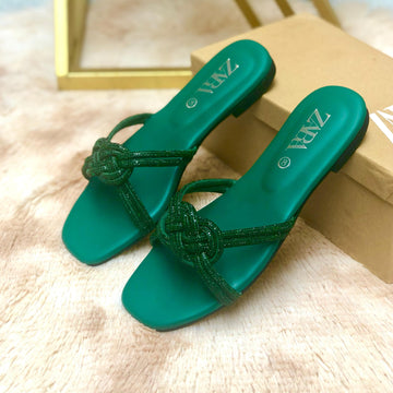 Mash Slippers Green
