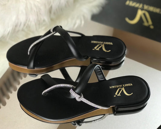 Vj Mash Slippers Black