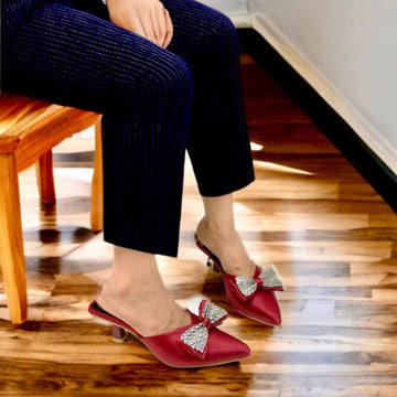 Jimmy Heels Maroon