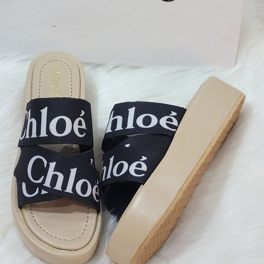 Chloe Wedge Black