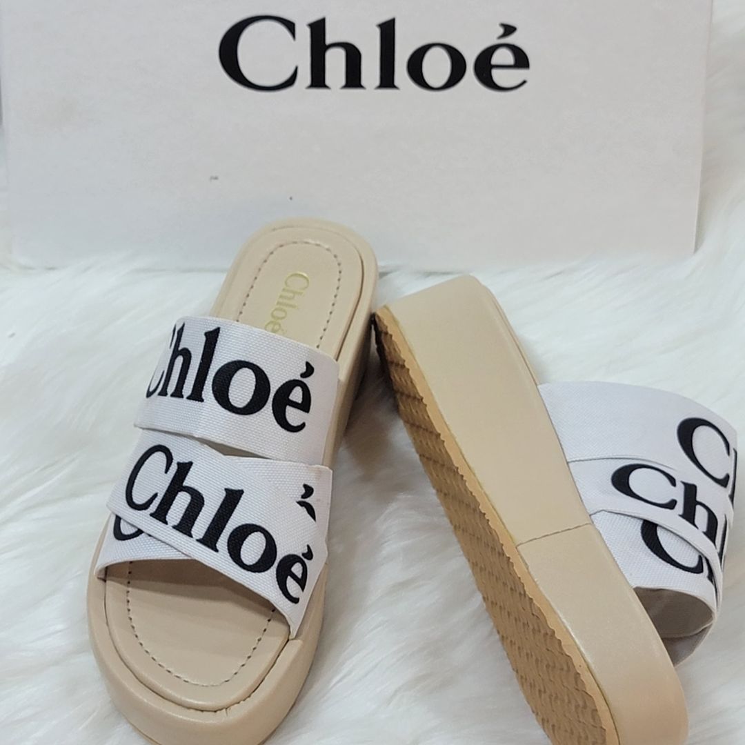 Chloe Wedge Beige