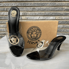 Versace Heel Black