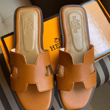 Hermes Flat Brown