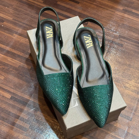 Sparkle Flat Green