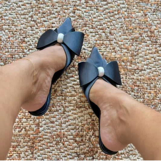 Fleur Bow Heel