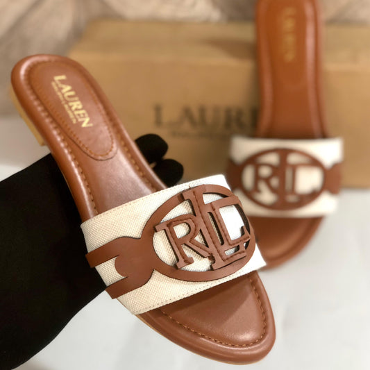 Ralph Lauren flat Brown