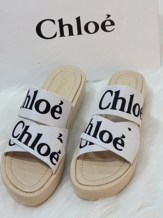 Chloe Wedge Beige