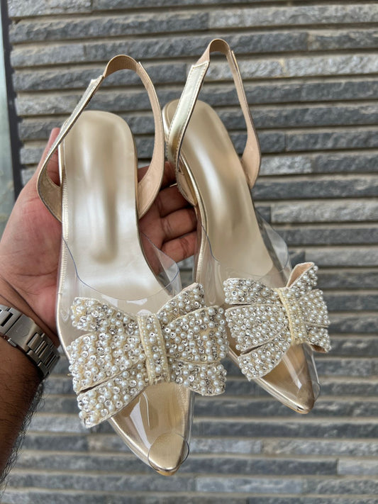 Butterfly Golden Heels